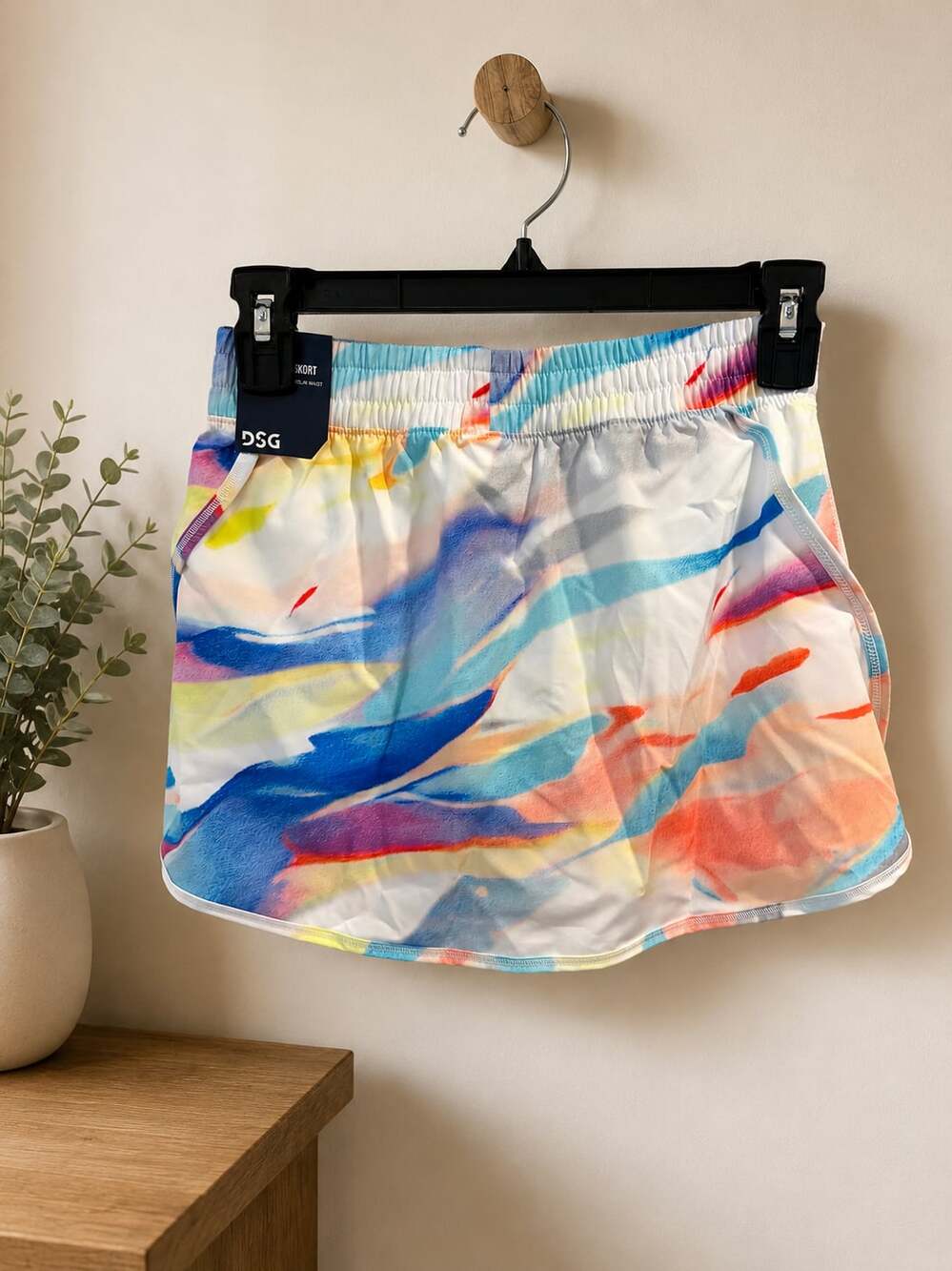 New DSG Girls Mid-Rise Stride Skort Sz M 8 -10